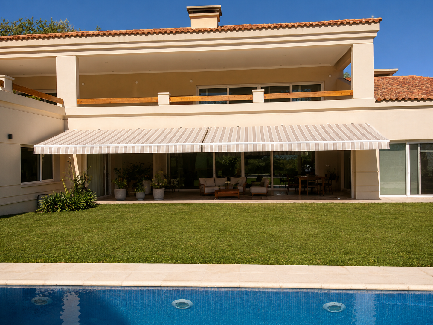 Toldo Luxor Punta Punta
