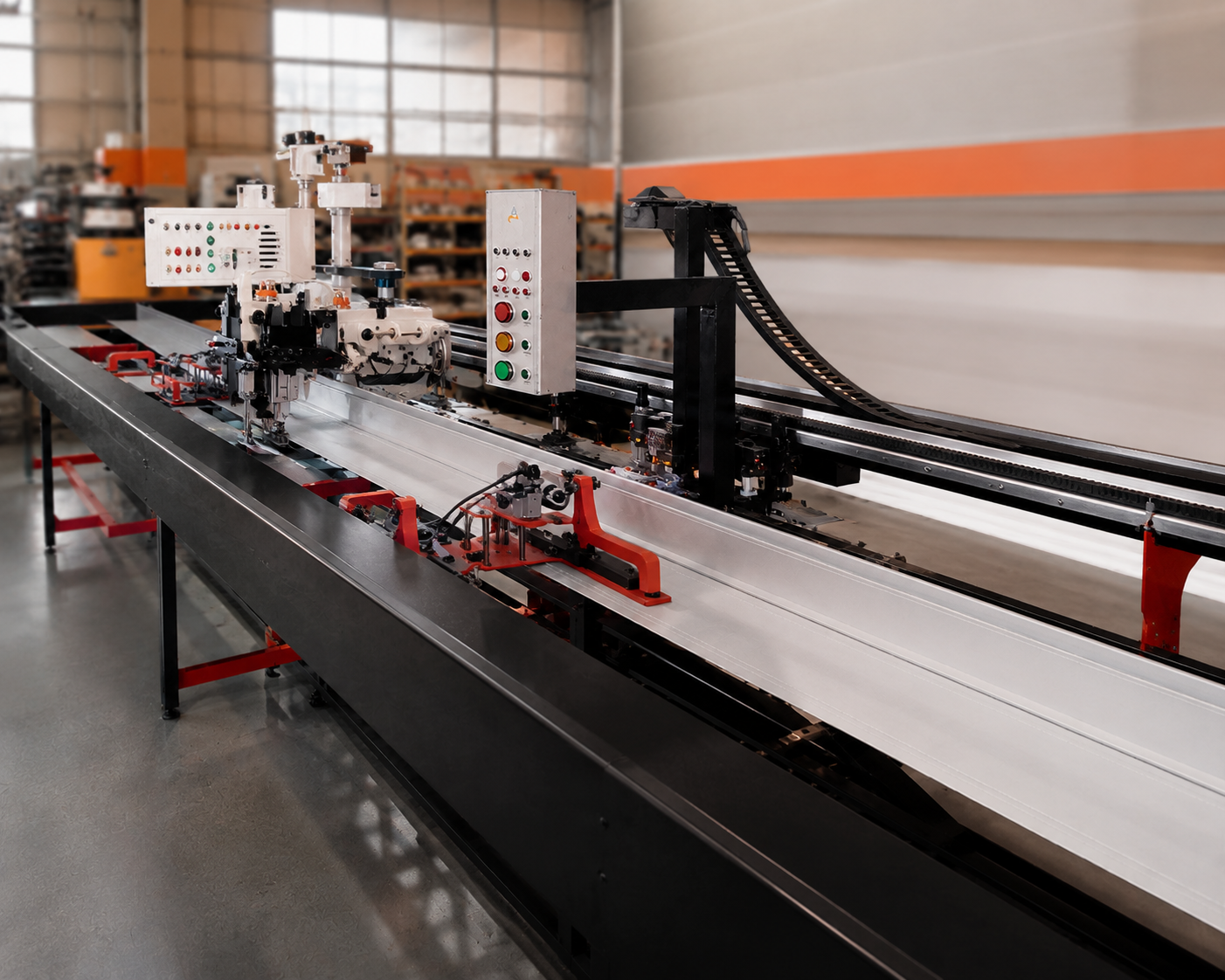 Máquina de costura lineal para telas en Argentina